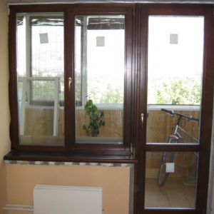 Алюминиевая дверь для балкона GFTD875